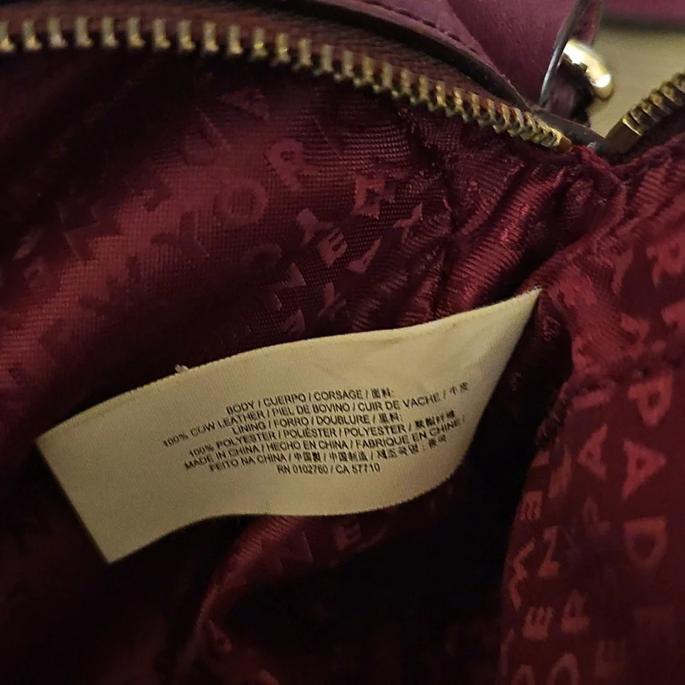 Kate Spade Camera Bag 2 Compartment Maroon